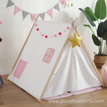 Indoor &Outdoor A Frame Kids Play Teepee Tent